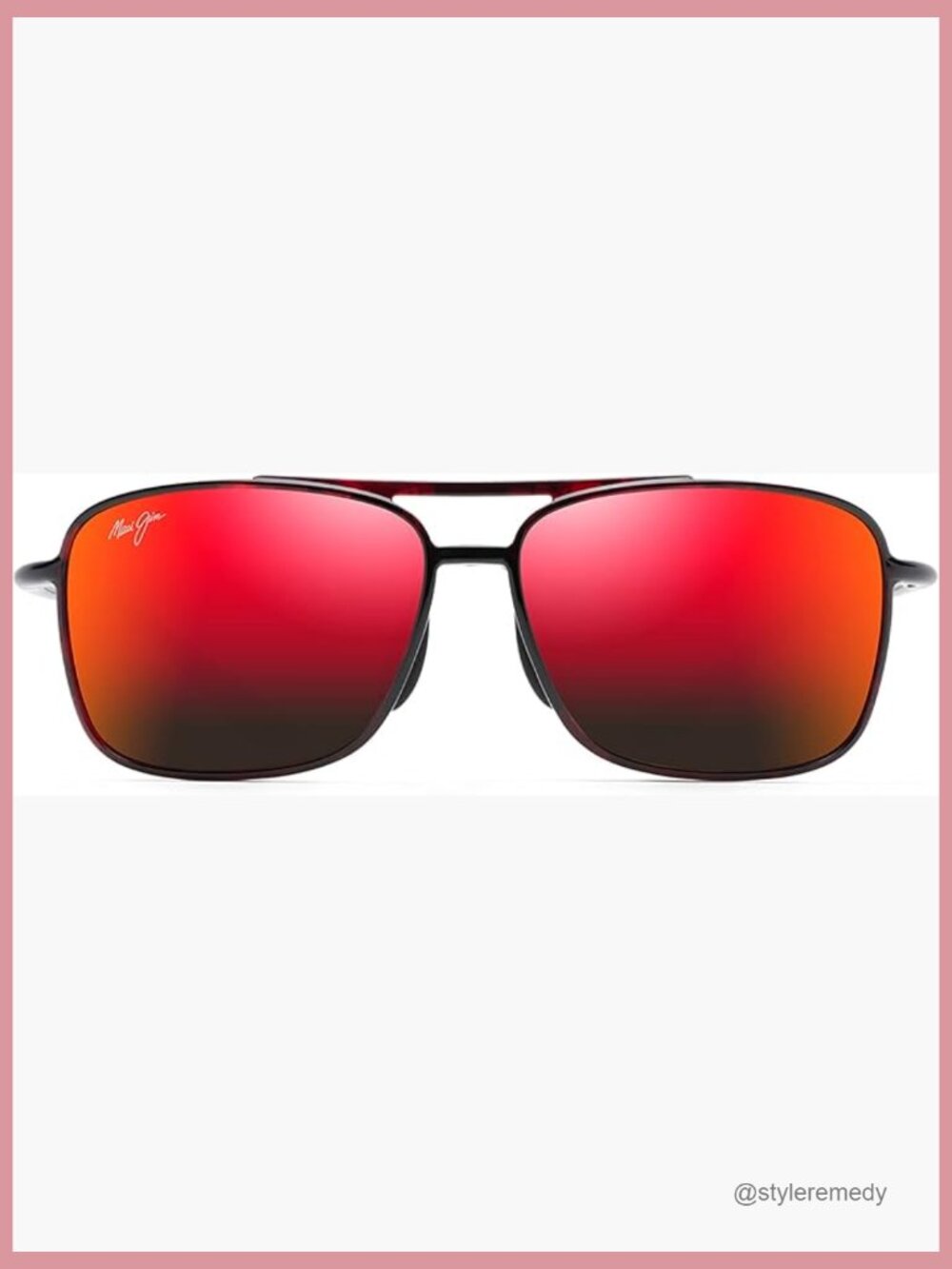 Polarized Aviator Sunglasses with Nylon Frame and UV Protection